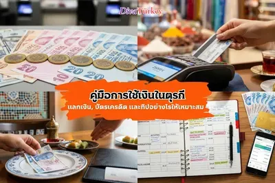คู่มือการใช้เงินในตุรกี: แลกเงิน, บัตรเครดิต และทิปอย่างไรให้เหมาะสม